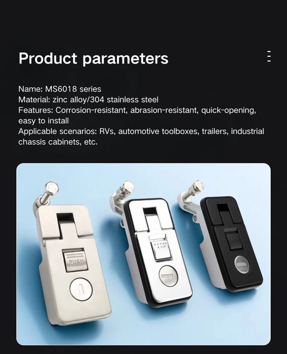 Push To Open Rv Lock