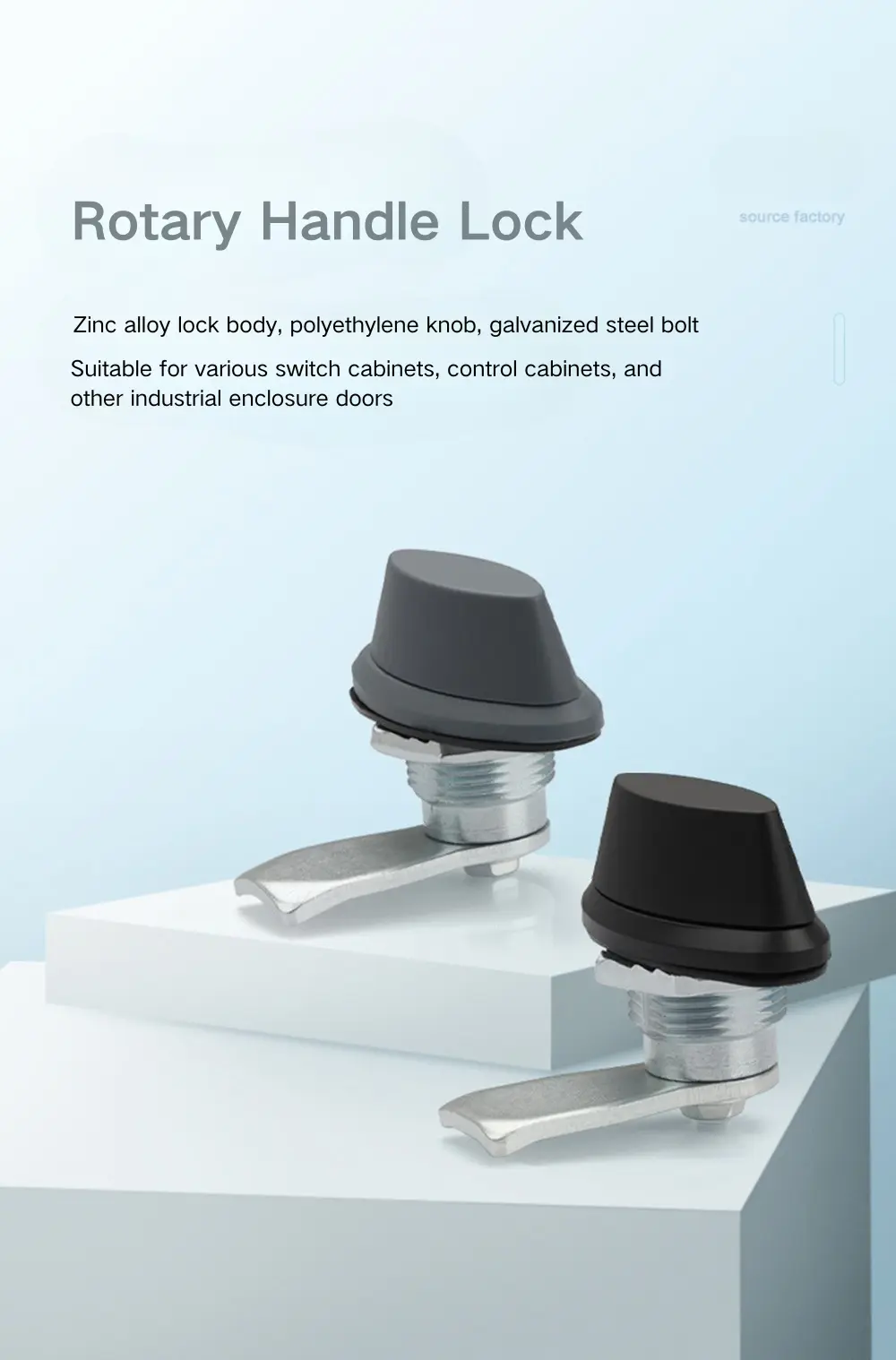 Plastic Cabinet Door Lock